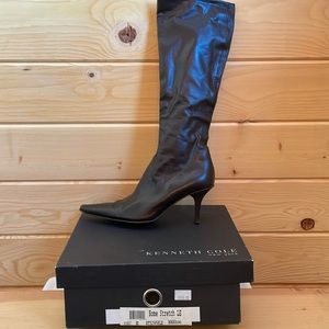 Brown leather boots (original box) worn 3x